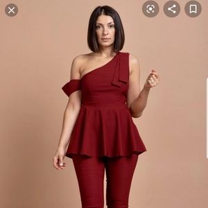 By Egreis Olivia Peplum Top